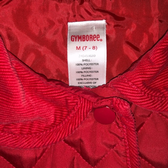 Gymboree Girls 7/8 Quilted Vest - Picture 2 of 2